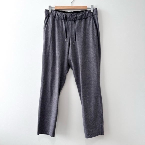Lululemon On The Fly Pant 27” Charcoal Grey Luxtreme Sz 8 - Picture 3 of 9